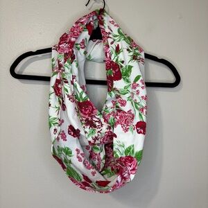Ricrac & Ruffles Womens Floral Garden Infinity Wrap Scarf